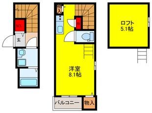 シャルムテラス下新庄の物件間取画像